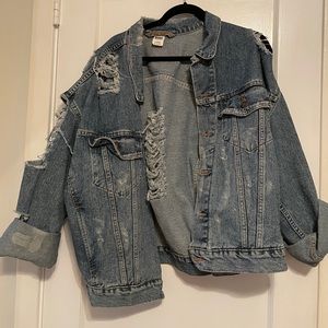 Levi’s oversized jean jacket